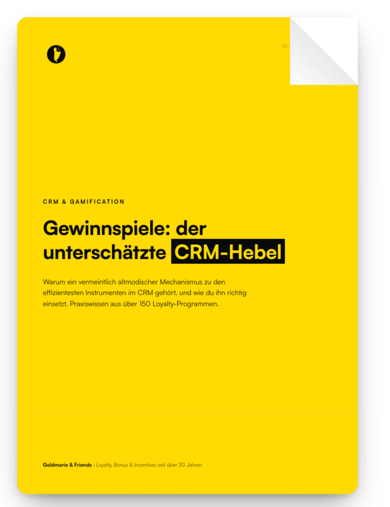 Cover Playbook Gewinnspiele als CRM-Hebel