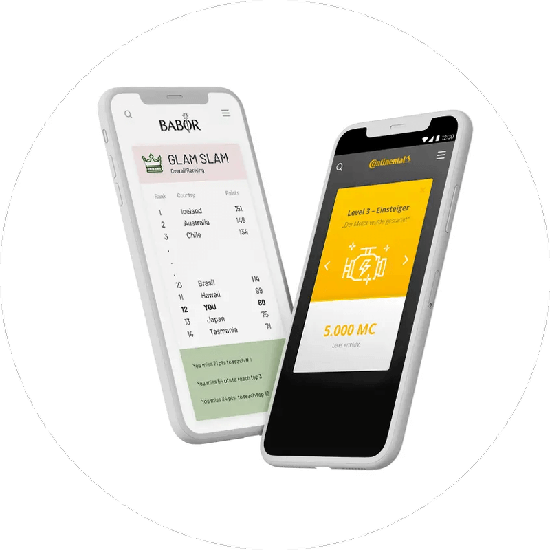 BABOR Loyalty-Programm: mobile Rangliste und Belohnungen