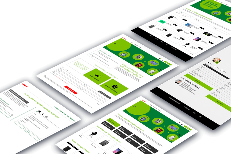 Mockup des enerix Empfehlungsprogramms