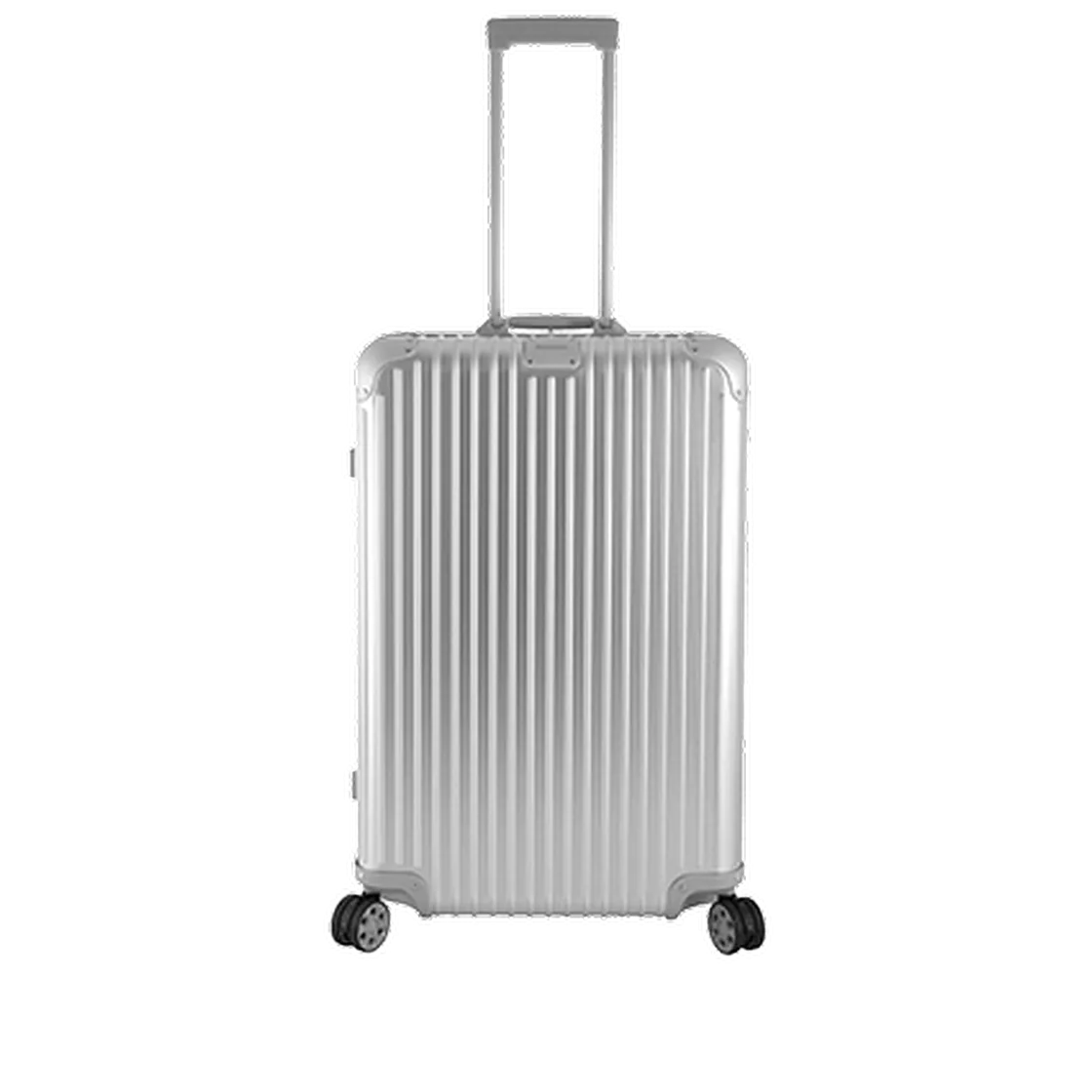 Silberner Reisekoffer
