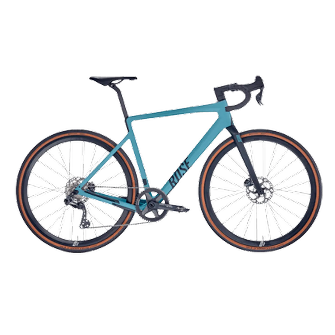 Rotes Fahrrad mit Korb auf einer Blumenwiese