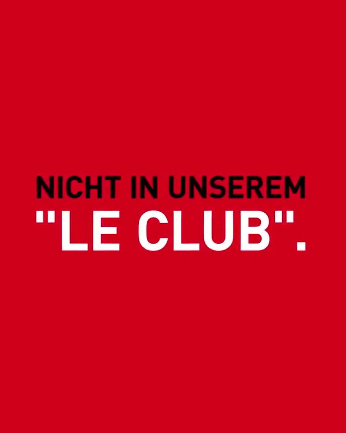 Renault Trucks Le Club: Kampagnenclip „Nicht in unserem Le Club“