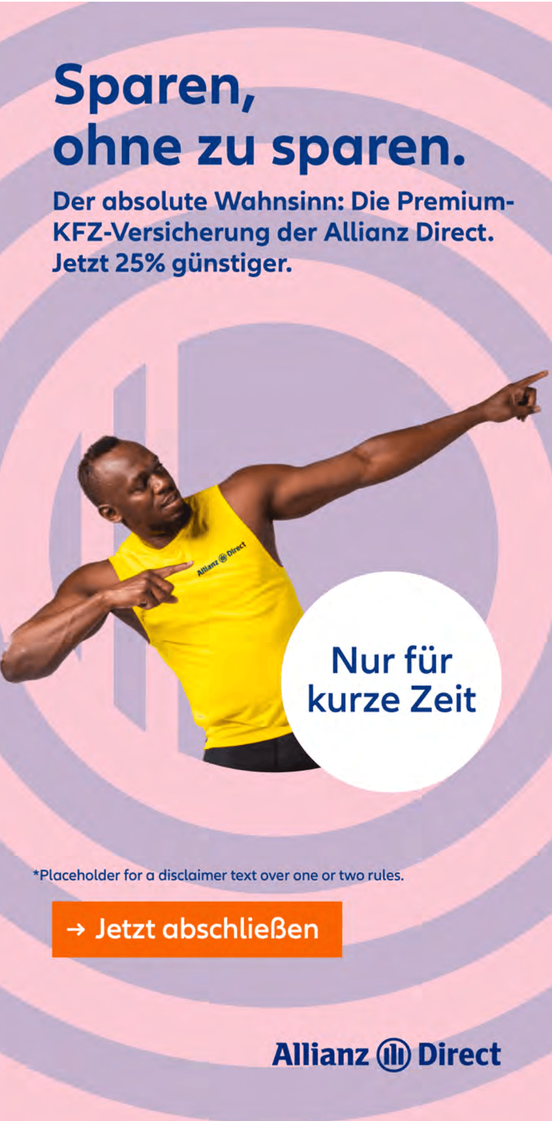 25 % Rabatt auf die Allianz Direct Premium-Kfz-Versicherung