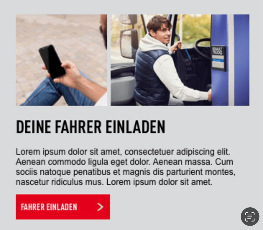 Vorteilsprogramm für Lkw-Fahrer – per Smartphone Fahrer einladen