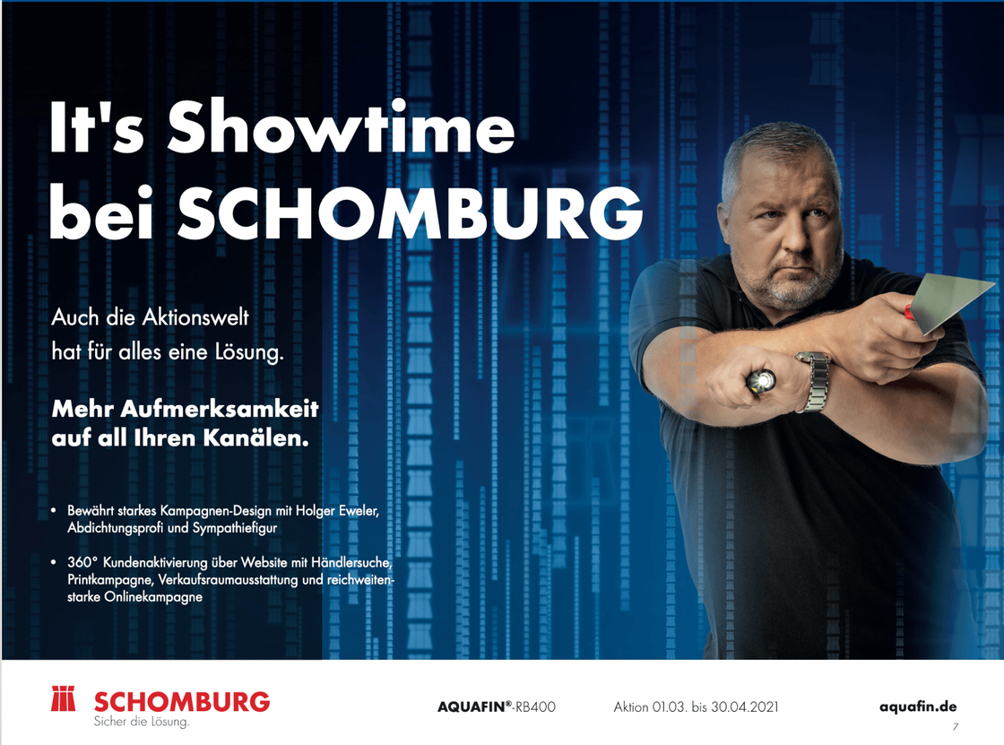 Showtime bei SCHOMBURG: Lösungen für Handwerk und Bau
