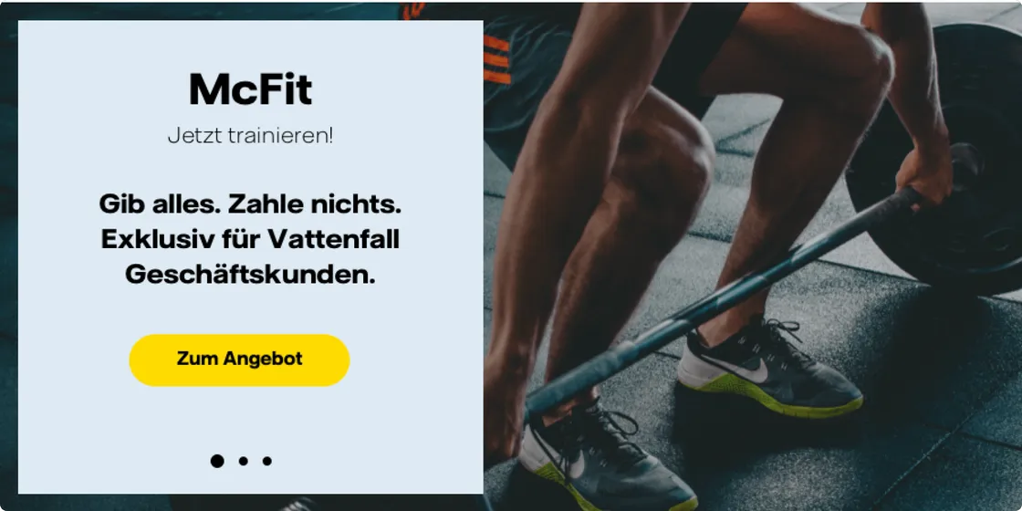 McFit: Kostenlose Mitgliedschaft exklusiv für Geschäftskunden