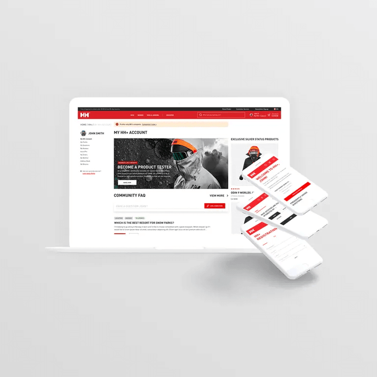 Helly Hansen Community-Plattform