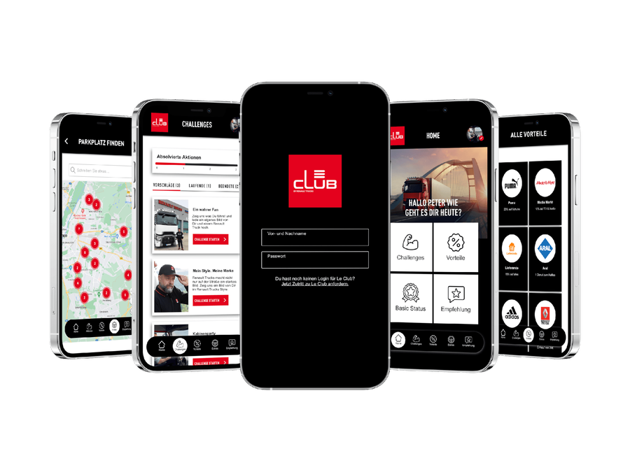 Renault Trucks Fan-App mit Vorteilen für Lkw-Fahrer