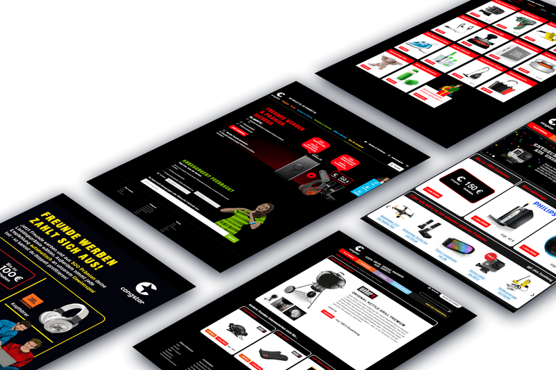 Mockup des congstar Programms