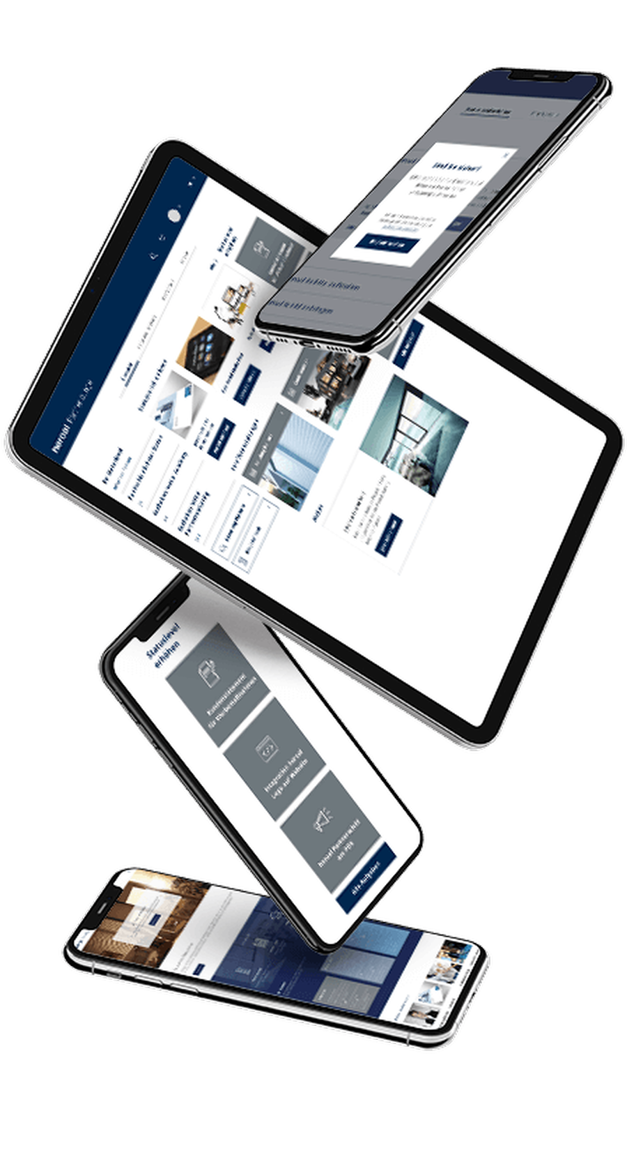 heroal Partnerprogramm auf dem Smartphone