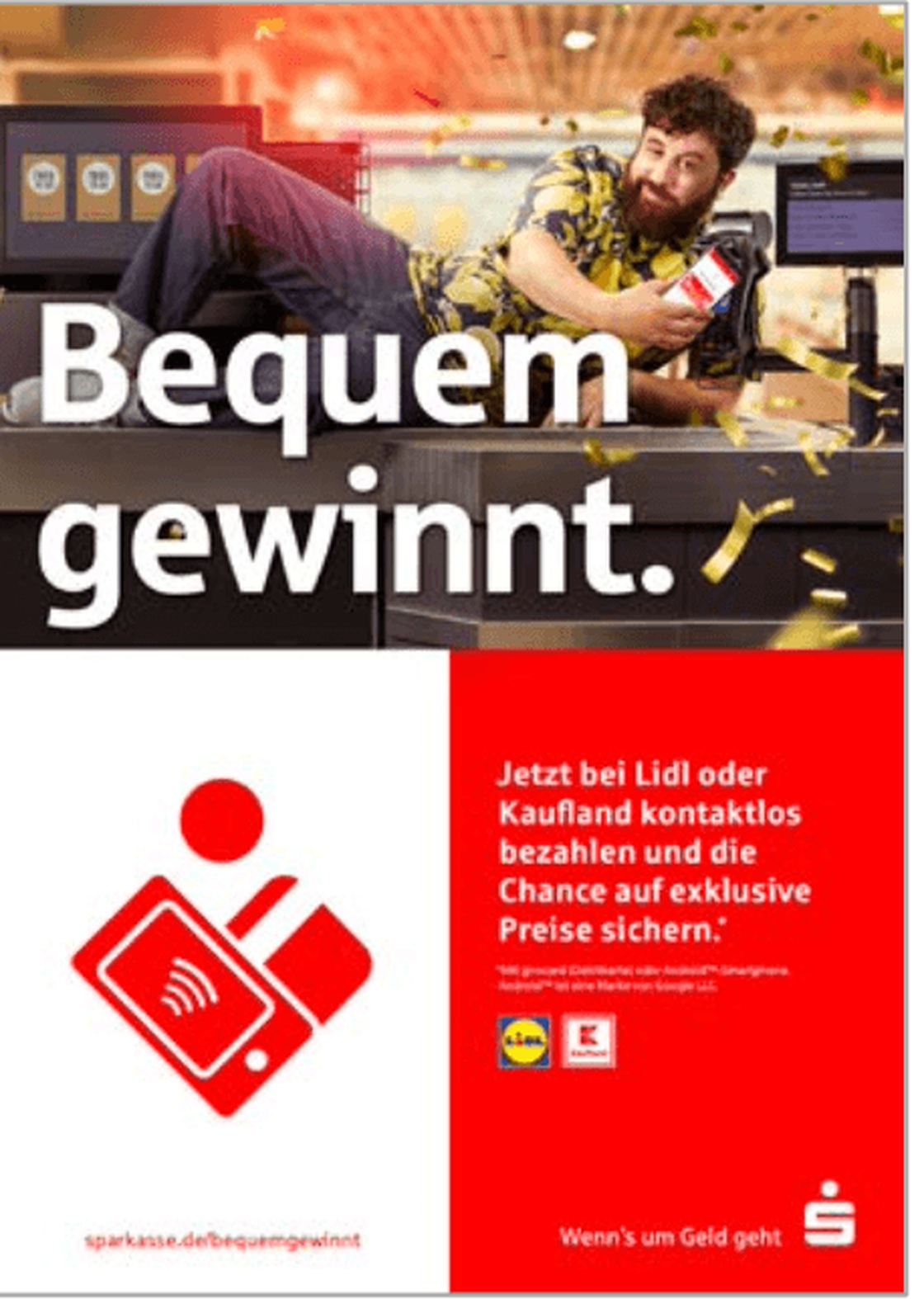 Kontaktlos bezahlen bei Lidl & Kaufland