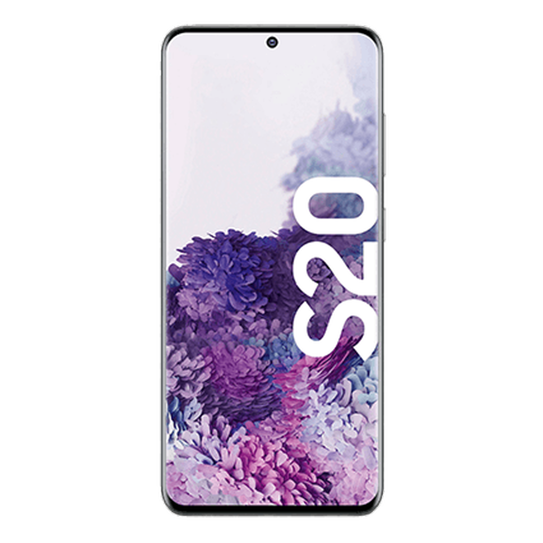 Samsung Galaxy S20 Smartphone als Sachprämie vor hellem Hintergrund