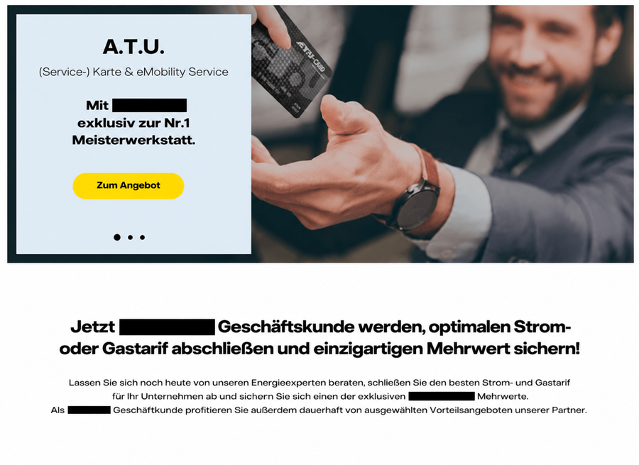 Aufgabe: das gesamte Marketing der Sparte übernehmen