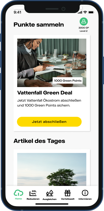 Grafik, die den Abschluss von Energieprodukten und deren Vorteile für Kunden darstellt