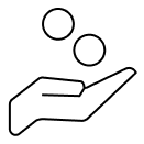 Minimalistisches schwarzes Quadrat – neutraler Hintergrund für Webdesign