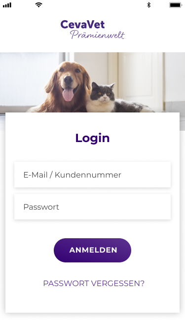 CevaVet Mobile Login: Hund und Katze, sichere Tierarzt-Anmeldung