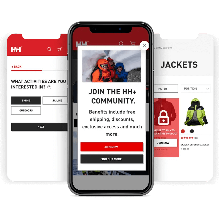 Helly Hansen App: Loyalty‑Programme, Mitgliedschaft, Onboarding und Shopping für Outdoor‑Jacken