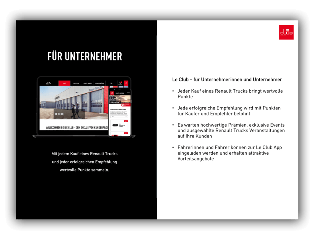 Ein ansprechendes Bild des LeClub Loyalty-Programms mit verschiedenen Mitgliedsvorteilen und Angeboten