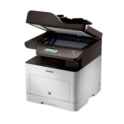 Kompakter Farbdrucker, Multifunktionsdrucker mit Scanner und ADF für Büro und Home-Office
