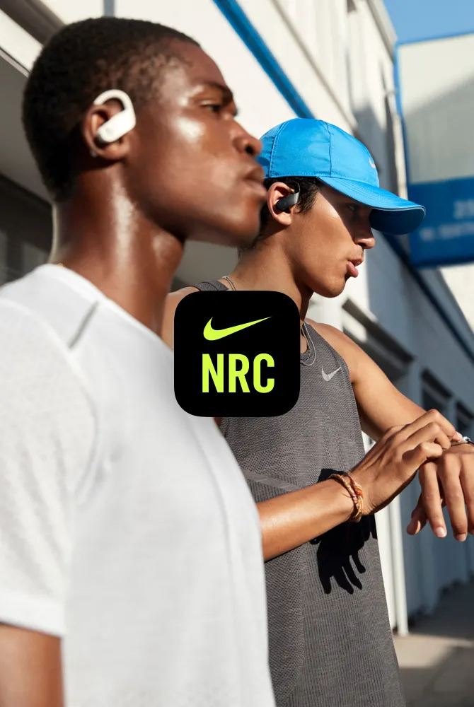 Zwei Läufer mit Nike Run Club: Gamification und Loyalty‑Programm fürs Lauftraining