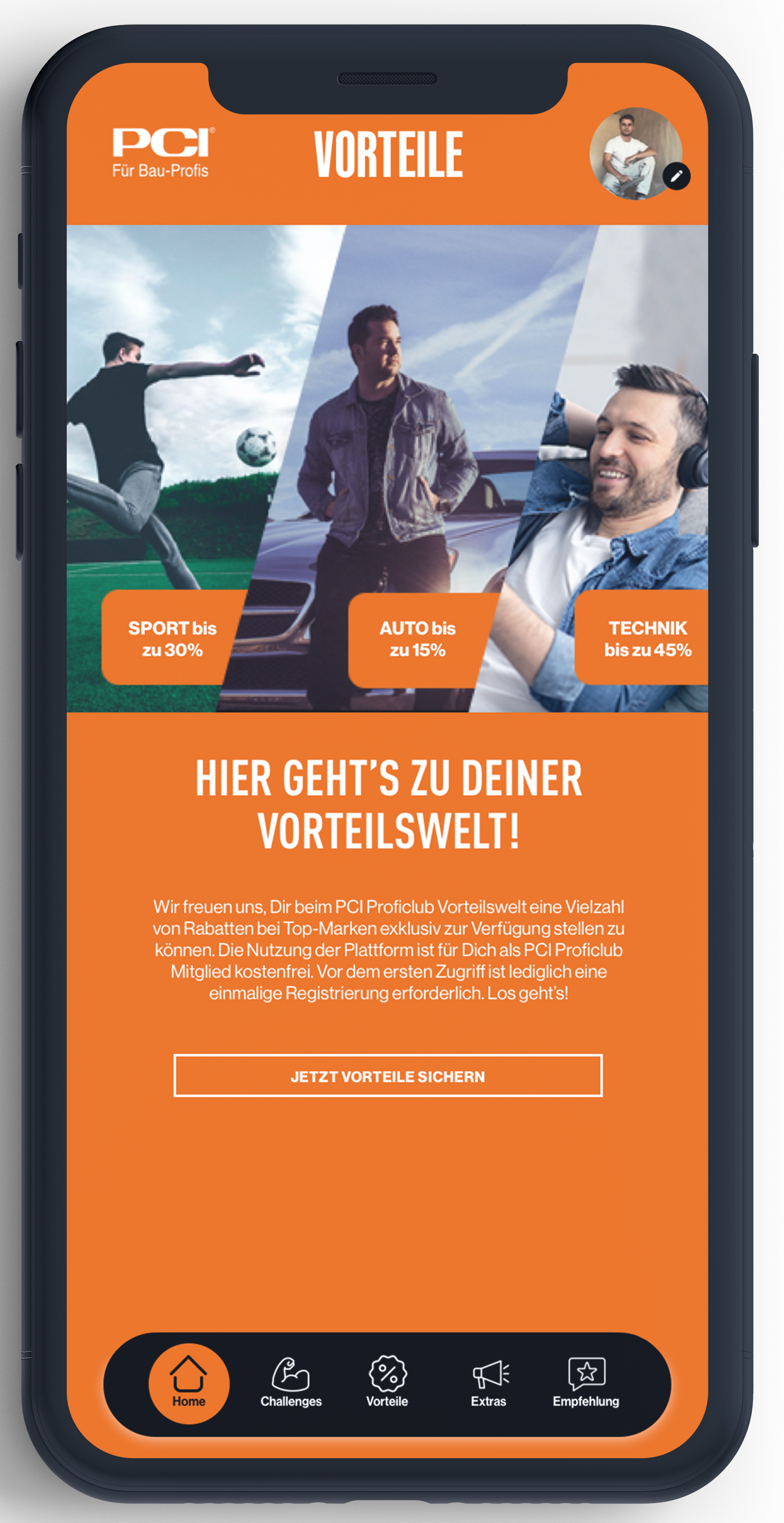 Vorteilswelt App – Mobile Angebote, Vorteile, Kategorien
