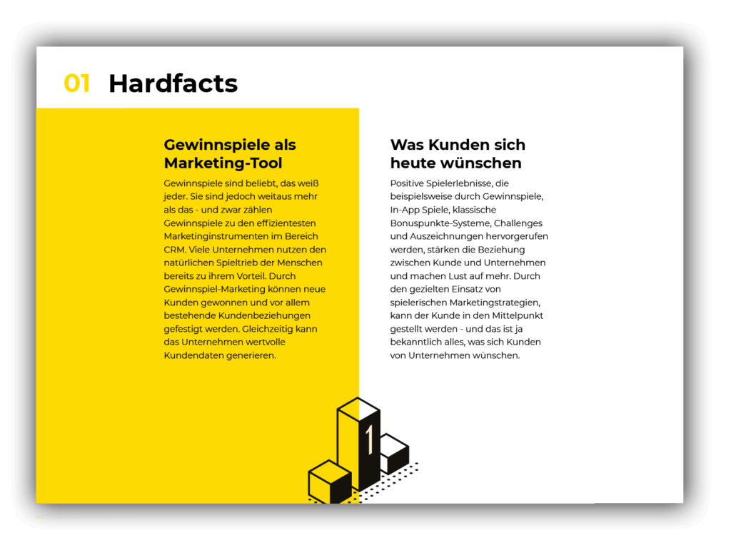 Weißes Papier über Gewinnspiele und deren Bedeutung für Kundenbindung und Loyalität